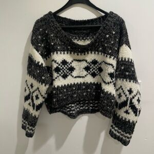 Free People Knit Sweater, size S
